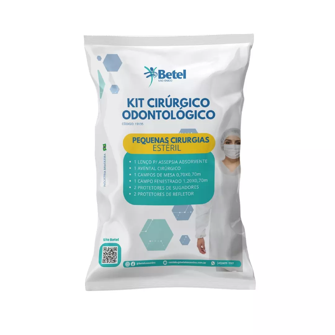 Kit Cirúrgico Odontológico para Pequenas Cirurgias